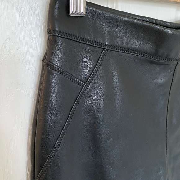 Free People Vegan Leather Moto Leggings - Picture 7 of 15